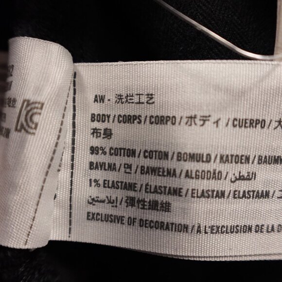 Abercrombie & Fitch 90s Relaxed High Rise Jeans Women's 18s shorter inseam Black - Picture 13 of 13